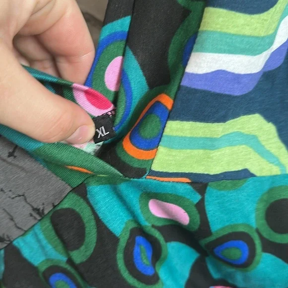 Y2K HTF desigual Colorful Patterned Women's Dress - Picture 2 of 10